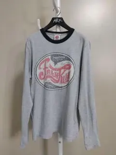 Franklin & Marshall 長袖カットソー グレーのサムネイル