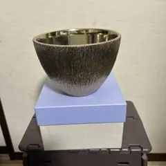 クレイClay フラワーベース　花器　ゴールド