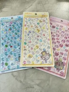 正規品 クーリア ボンボンドロップシール しずくちゃんmini 3種