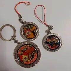 妖怪ウォッチ ジバニャン ご当地キーホルダー ストラップ 3点セット