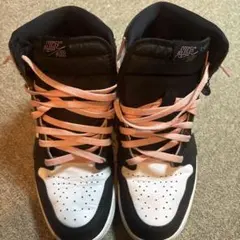 Nike Air Jordan 1 ブラック/ホワイト/ピンク