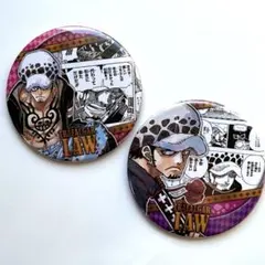 ワンピース コレクション缶バッジ HEROES トラファルガー・ロー 2種