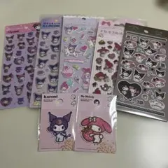 マイメロディ クロミ シールセット　7点セット