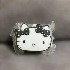 おまけ付き　sanrio house ガチャ　キティ シリコンポーチ　BLK