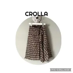 CROLLA 幾何学模様 フレアスカート38のサムネイル