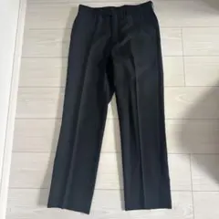 ブラック スラックス ストレートレッグ