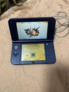 (極美品) new3dsll本体➕モンスターハンター4g 動作良好　傷無し
