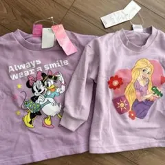 ミニーマウス・ラプンツェル長袖カットソー