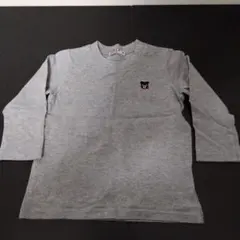 ベビー用　DOUBLE.B 長袖シャツ ８０サイズ　グレー