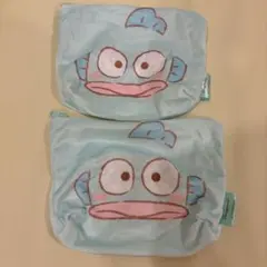 ハンギョドン　サンリオ　ふわふわFACE台形ポーチ