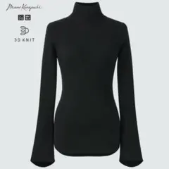 UNIQLO mamekurogouchi 3Dリブハイネックセーター S
