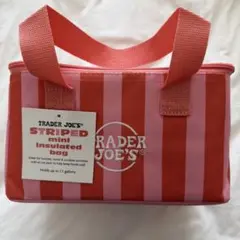 トレーダージョーズ　TRADER JOE’S 保冷バッグ　クーラー　ボーダー