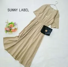 URBAN RESEARCH＊SUNNY LABEL＊ベージュコットンワンピース