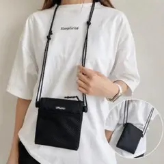 offbetter サコッシュ ショルダーバッグ ブラック