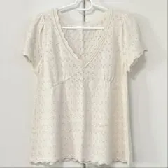 any sis レーシー サマーニット