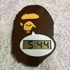 A BATHING APE 掛け時計 デジタル BAPE エイプ