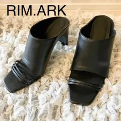 RIM.ARK⭐︎リムアークオープンスクエア　サンダル　ブラックM23.5cmのサムネイル