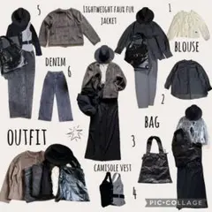 a レディース まとめ売り 冬 コート ファージャケット UNIQLO