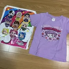 しなこちゃん　Tシャツ　120cm　ぷるぷるＴシャツ　パスケース　２つセット しなこちゃん Tシャツ 120cm ぷるぷるTシャツ パスケース 2つ