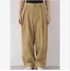 未使用　ES:S IN-TUCK BAGGY PANTS