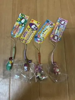 현지 헬로 키티 스트랩 오키나와 한정 4종 세트
