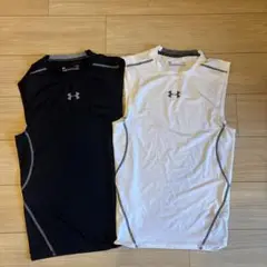 Under Armour HEATGEAR タンクトップ 2枚セット L