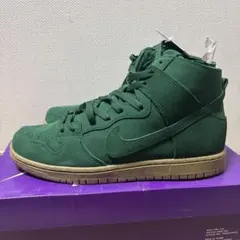 Nike ダークグリーン ハイカットスニーカー