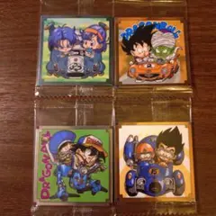 ドラゴンボール ウエハース シール 悟空 トランクス ブルマ メカ デフォルメ