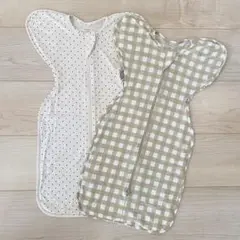 【2枚セット】Konny Newborn モダールスワドルスーツ 3M