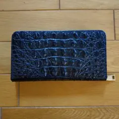 SMYTHSON スマイソン マラ 長財布 ネイビー - メルカリ