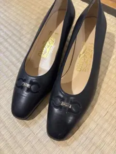 Ferragamo ヴァラ・リボン オープントゥパンプス