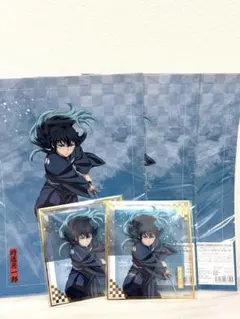 鬼滅の刃 アニプレックスくじ 時透無一郎　クリア色紙　クリアファイル