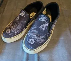 Nike 花柄 スリッポン 24.5cm