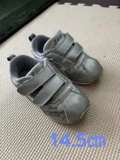 ミッキー　asics スクスク14.5㎝　アイダホミニディズニー100