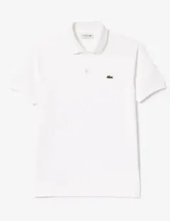 定番アイテム LACOSTE ラコステ ポロシャツ ホワイト 半袖 ロゴ