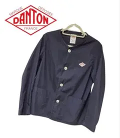 DANTON　ダントン　ジャケット シャツ ノーカラー ブルゾン　サイズ38