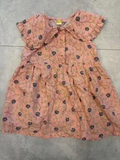 【最終価格】moimoln ワンピース 100 花柄 韓国子供服 半袖のサムネイル