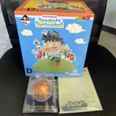 ドラゴンボール　くじ　D賞　悟飯　F賞　四星球　ラバーコレクション