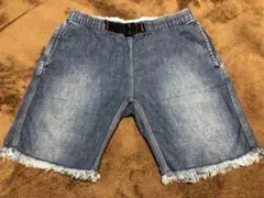デニムハーフパンツ ショートパンツ　ワイルドシングス　Kato