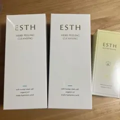 ESTH ハーブピーリングクレンジング 2個＋ブースターセットのサムネイル