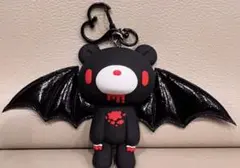 グルーミー キーホルダー ブラック羽付き