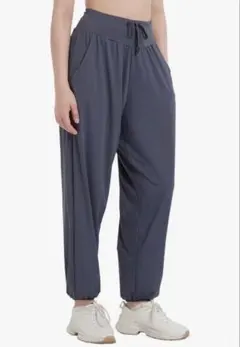 グレー ジョガーパンツ レディース