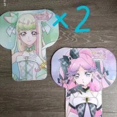 アニメキャラクター うちわ 2枚セット