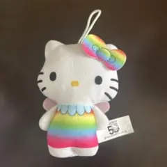ハローキティ レインボーぬいぐるみ　マクドナルド