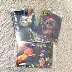 ズートピア ソフトクッキー カード ジュディ 3種