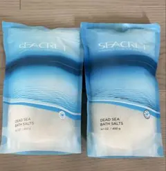 SEACRET DEAD SEA BATH SALTS 400g 3個セット - メルカリ