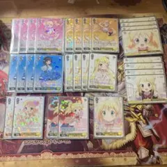 きんモザ 8枝 デッキ ヴァイスシュヴァルツ D029 きんいろモザイク