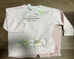 すみっコぐらし パジャマ 120 ピンク長袖　　新品　未使用