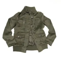 平成ギャル リブブルゾン ネオグランジ Y2K 00s ミリタリー パンク