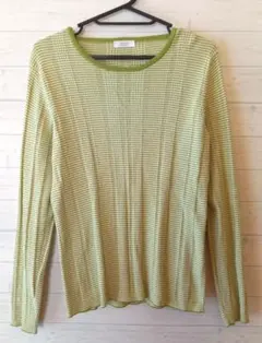 ★【値下げ】ローリーズファーム LOWRYS FARM ライトグリーン 長袖 F